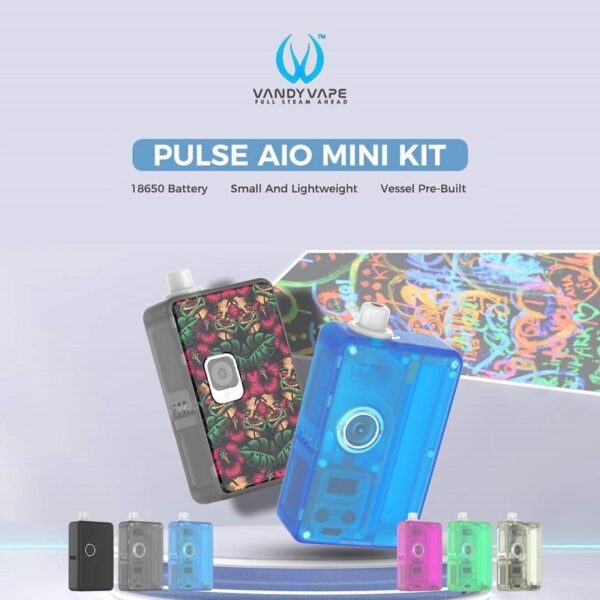 Vandy Vape - PULSE AIO MINI KIT 80W - Standard Edition con RBA
